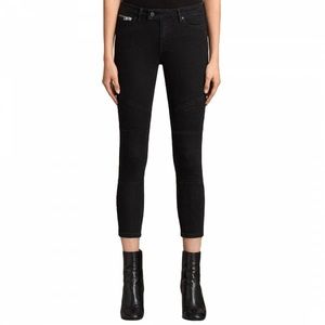 ALL SAINTS - BIKER JEAN CROPPED - 26